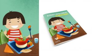 Ilustración. Alimentación saludable. Illustration. Healthy nutrition